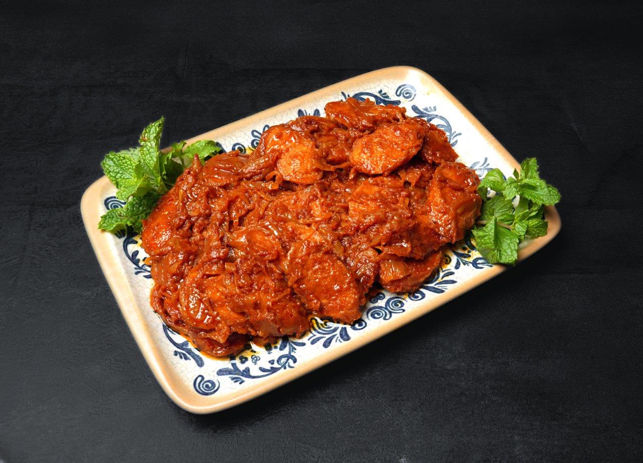 SUSAGE BANDARI (بشقاب سوسیس بندری) (طبق النقانق البندري)